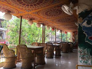 View of the location.  at Good Vibes Cafe in Agra