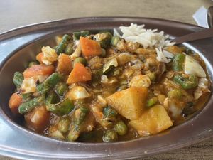 Mix veg  at Good Vibes Cafe in Agra