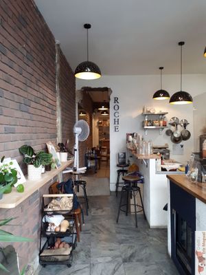 inside at Roche in Paris