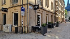 on the corner at Kobe in Luxembourg City