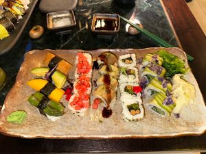 The secret garden (chef’s combinations)  at Kobe in Luxembourg City