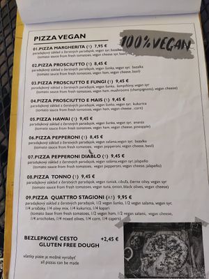  at Vegan Pub in Bratislava