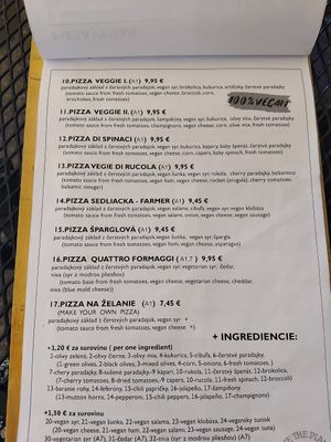  at Vegan Pub in Bratislava