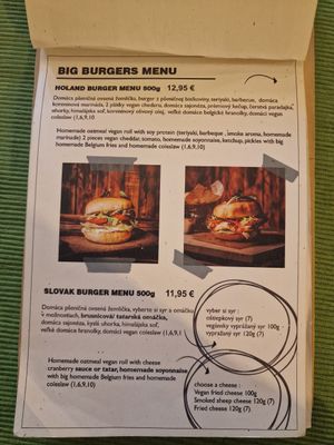  at Vegan Pub in Bratislava