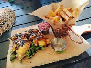 French Nugget menu at Vegan Pub in Bratislava