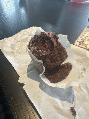 Triple choc muffin😄 at Little Mylkbar in Parkville