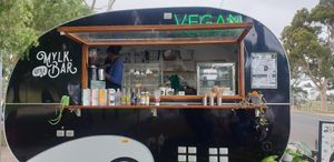 The van at Little Mylkbar in Parkville