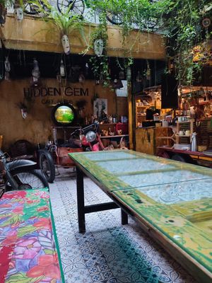  at Hidden Gem Cafe in Hanoi