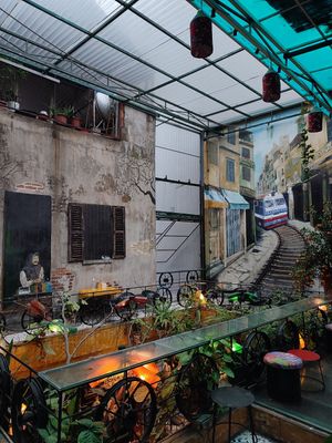  at Hidden Gem Cafe in Hanoi