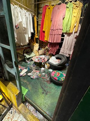 Awesome artists boutique in cafe at Hidden Gem Cafe in Hanoi