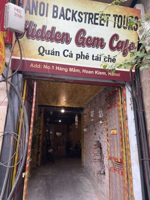   at Hidden Gem Cafe in Hanoi