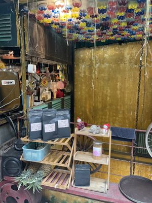   at Hidden Gem Cafe in Hanoi