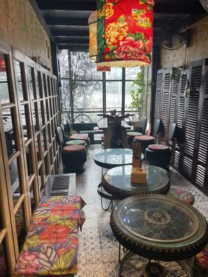  at Hidden Gem Cafe in Hanoi