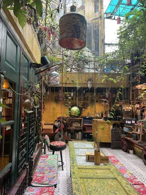   at Hidden Gem Cafe in Hanoi