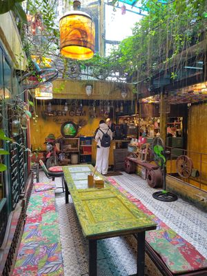  at Hidden Gem Cafe in Hanoi