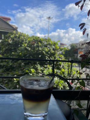   at Hidden Gem Cafe in Hanoi