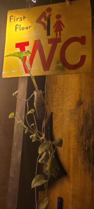 Entertaining signages at Hidden Gem Cafe in Hanoi