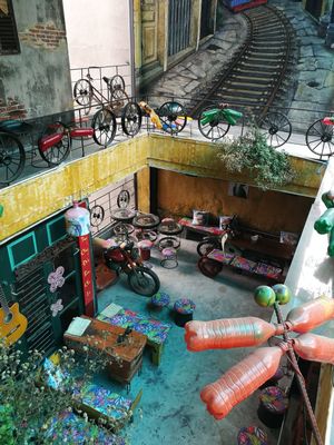 Great space to explore. at Hidden Gem Cafe in Hanoi