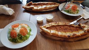 Pide at Prime Kebap in Munich