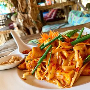 Vegan Pad Thai at Cloud 9 in Koh Lanta