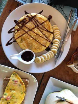 Banana Pancake  at Cloud 9 in Koh Lanta
