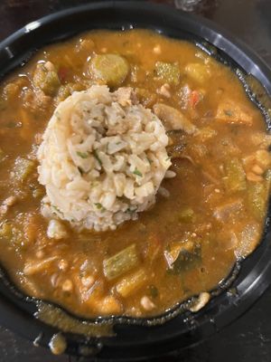 Vegan Gumbo  at Soul Food Vegan in Houston