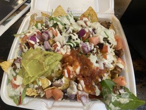 Nachos   at Soul Food Vegan in Houston