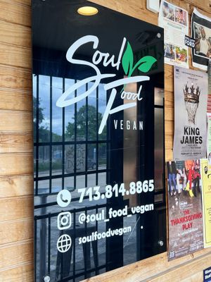   at Soul Food Vegan in Houston
