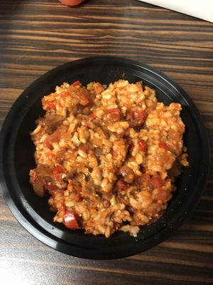Jambalaya  at Soul Food Vegan in Houston
