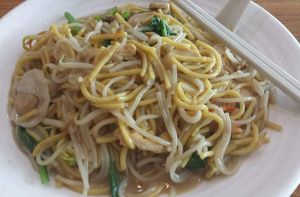 Hokkien noodle at Leaf Corner 慈素 - Sembawang in North Singapore