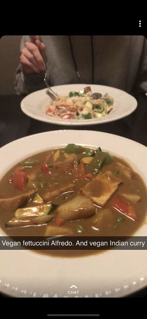 Indian curry  at Green Earth Vegan Cuisine in Toronto
