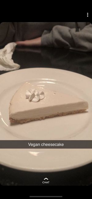 Cheesecake  at Green Earth Vegan Cuisine in Toronto