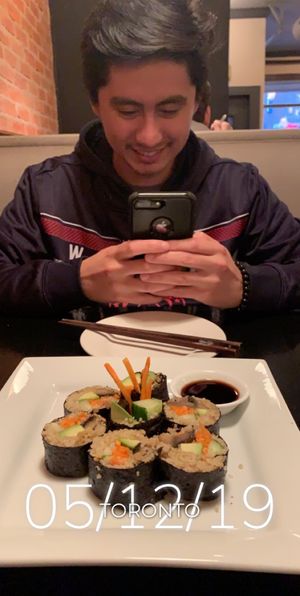 Sushi  at Green Earth Vegan Cuisine in Toronto