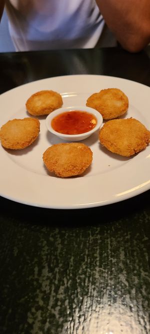 Crispy Nuggets at Green Earth Vegan Cuisine in Toronto