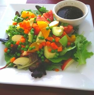 Harvest Salad at Green Earth Vegan Cuisine in Toronto