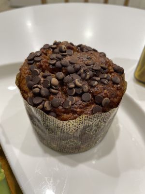 Banana bread (+ caramel & chocolate chip)  at Instant V in Aix-en Provence