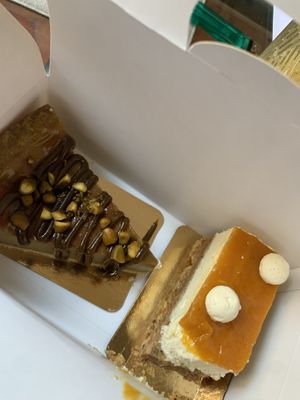 Flan à la pistache : délicieux, très peu sucré 🍮   at Instant V in Aix-en Provence