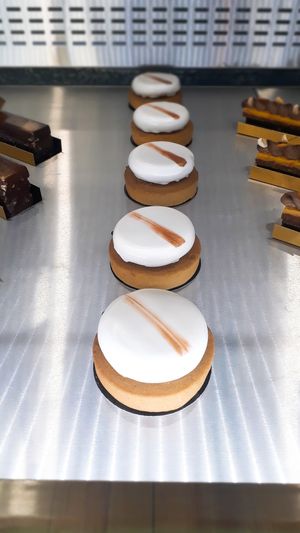 Coconut and coffee pie ( cococcino ) at Instant V in Aix-en Provence