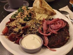 Vegan Bow at Nola Kitchen in Porto