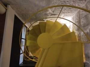 Stairs at Nola Kitchen in Porto