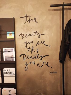 Quote at Nola Kitchen in Porto