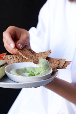 Edamame Spread at Nola Kitchen in Porto