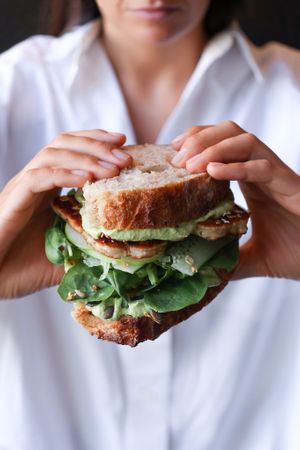 NOLA Sandwich at Nola Kitchen in Porto