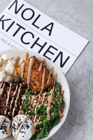 Eggs Bowl at Nola Kitchen in Porto