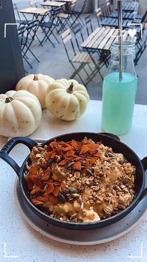 Cauliflower in vegan cheese sauce at Nola Kitchen in Porto