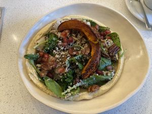 Protein bowl at Nola Kitchen in Porto