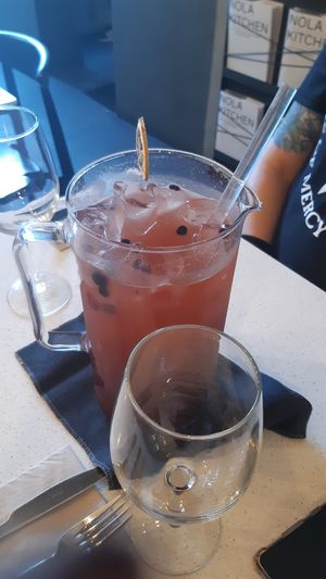 Sangria at Nola Kitchen in Porto