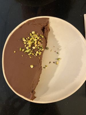 Chocolate mousse  at Nola Kitchen in Porto