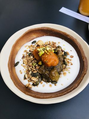 Yoghurt bowl   at Nola Kitchen in Porto
