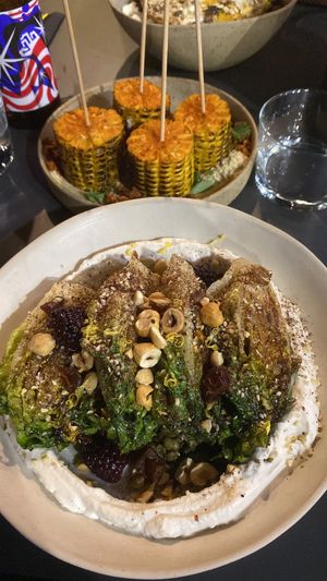 The Boho salad and the cornpops !  at Nola Kitchen in Porto